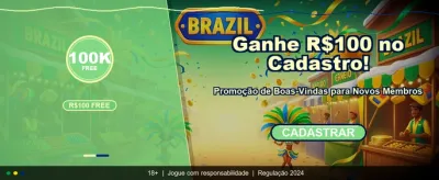 Bônus de Boas-Vindas Incrível! banner